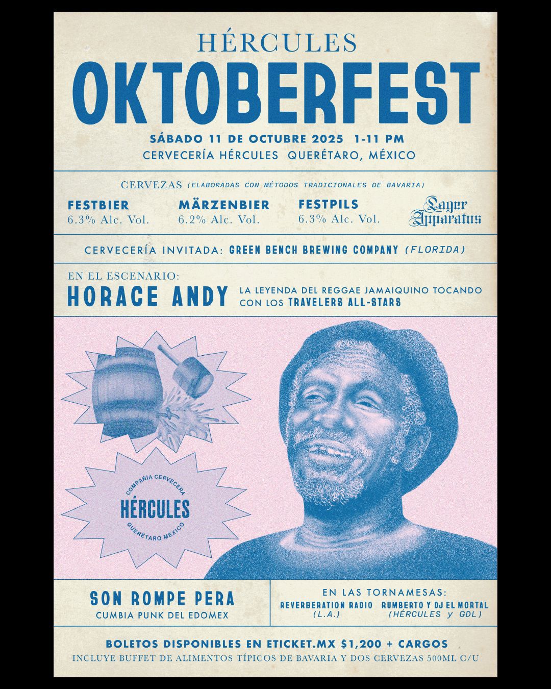 Flyer Hércules Oktoberfeest 2025